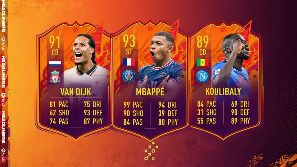 Headliner Upgrades Tracker FIFA 22