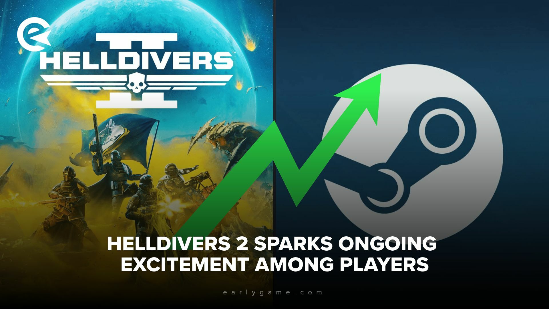 Helldivers 2: ¡El pico de jugadores de todos los tiempos sigue aumentando!