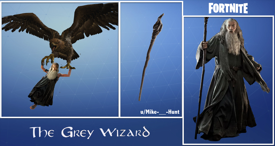 Herr der Ringe Fortnite Crossover u Mike Hunt via Reddit