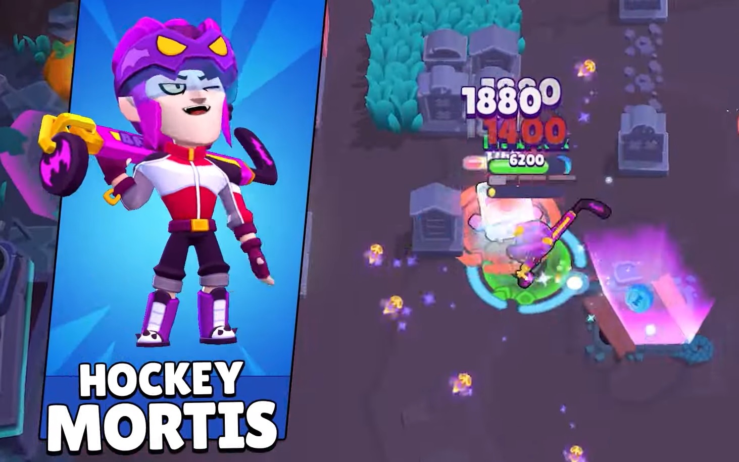 Brawl Stars Season 21 New Skins Hockey Mortis