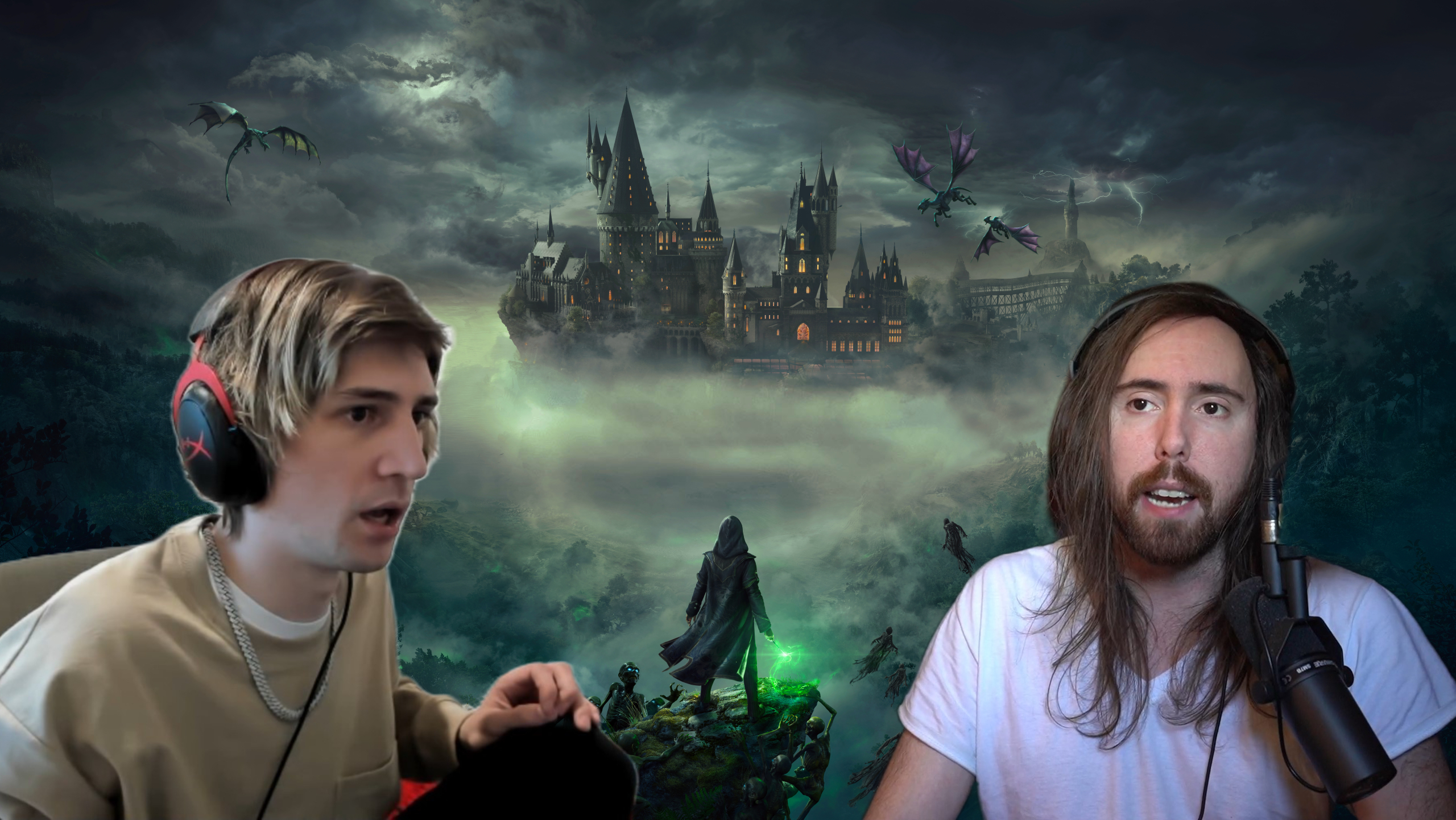 xQc & Asmongold