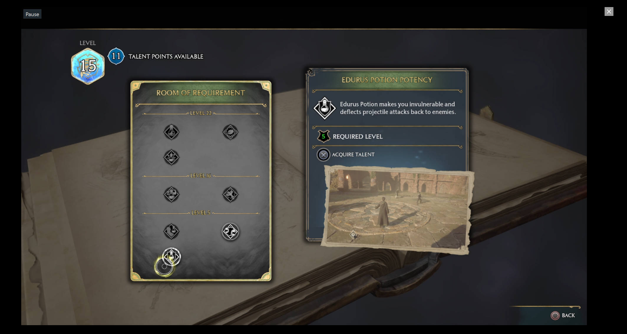 Hogwarts Legacy Core Talent
