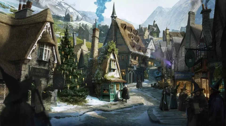 Hogsmeade in Hogwarts Legacy