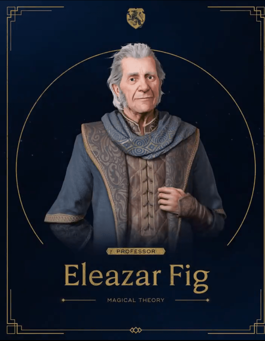Hogwarts Legacy Professor Eleazar Fig