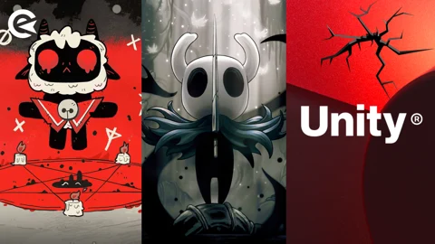 Hollow Knight Cult of Lamb Against Unity