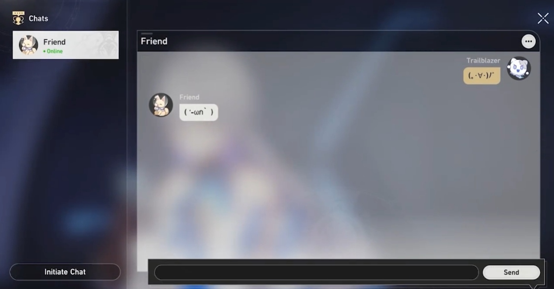 Honkai Star Rail Chat Feature