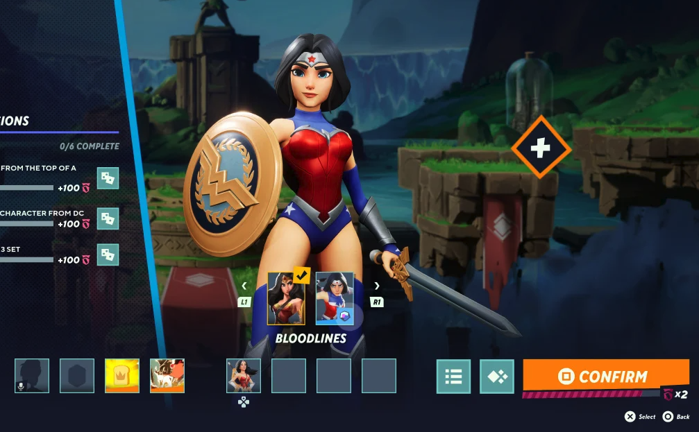 Hottest Multi Versus Skins Wonder Woman Bloodlines