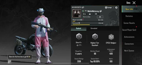 How To Check Your Rank In PUBG Mobile