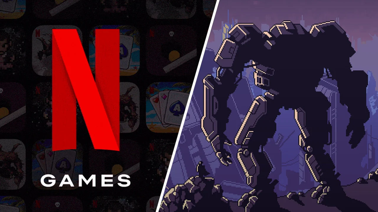 Cómo jugar en Netflix: Logotipo de Netflix y keyart de Into the Breach