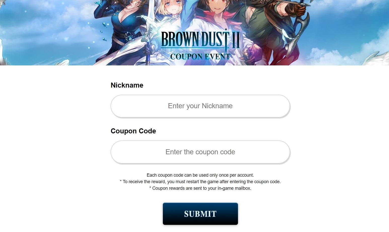 How To Use Brown Dust2 Codes