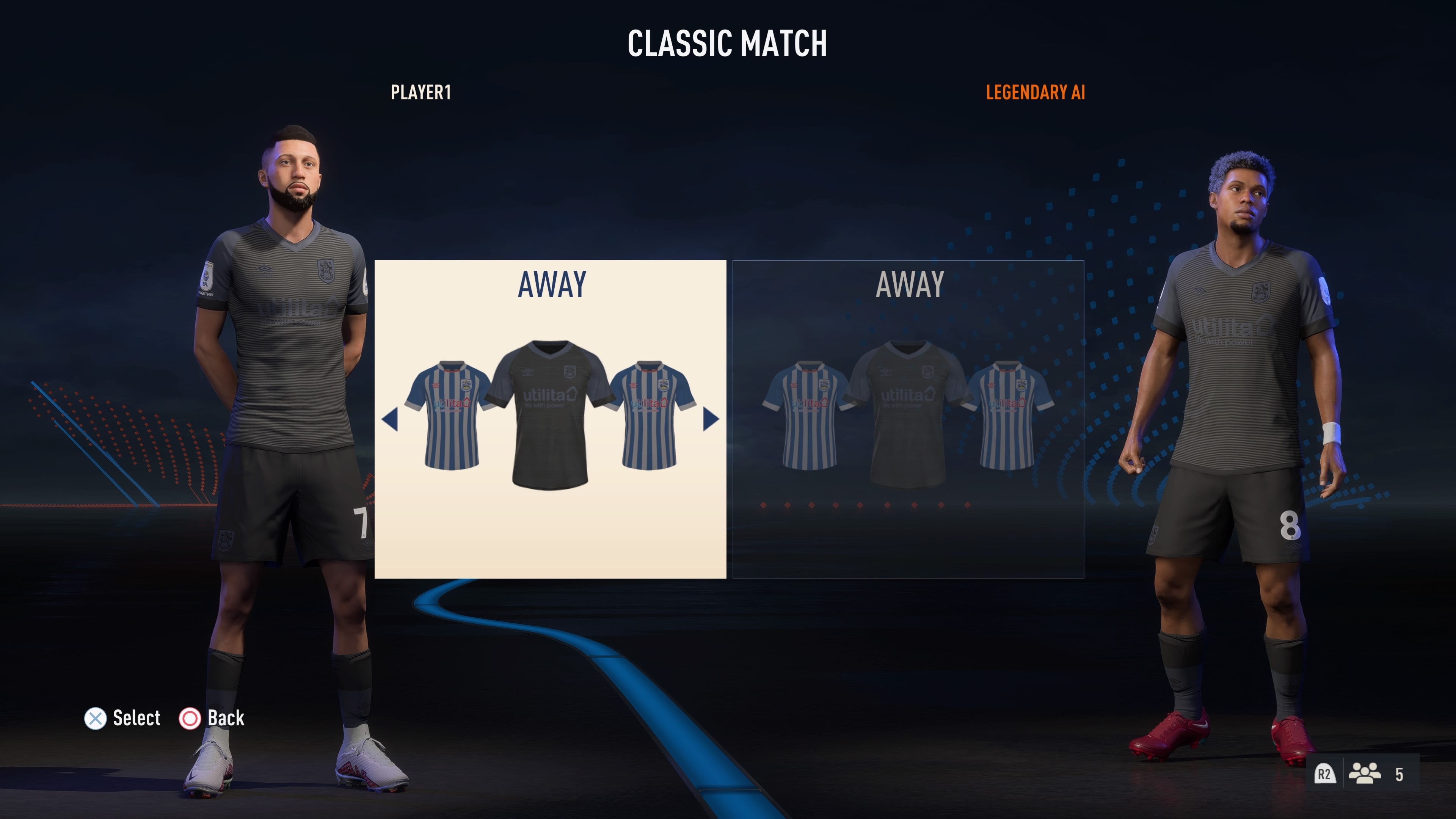 Huddersfield Away Kit FIFA 23