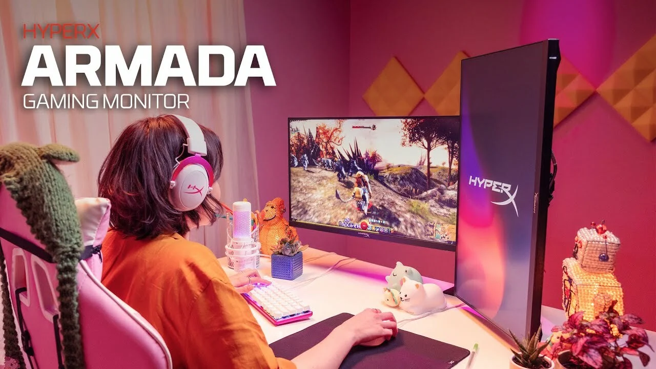 HyperX Armada Gaming Bildschirm