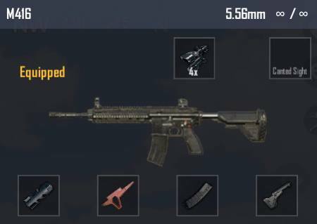 Best M416 Loadout for PUBG Mobile Attachments