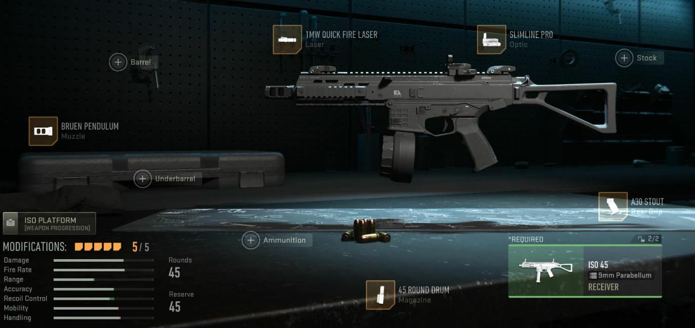 ISO 45 Loadout