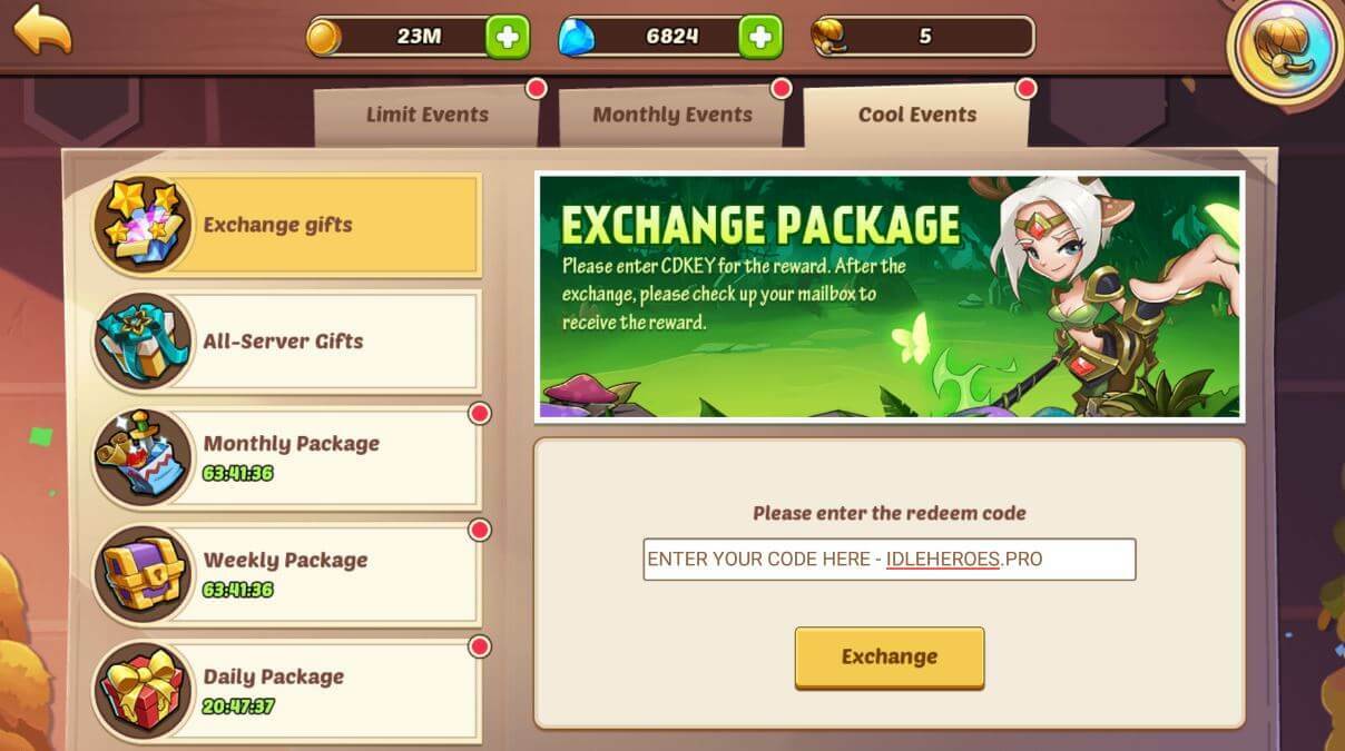 Idle Heroes Redeem Codes Guide How To Use Claim