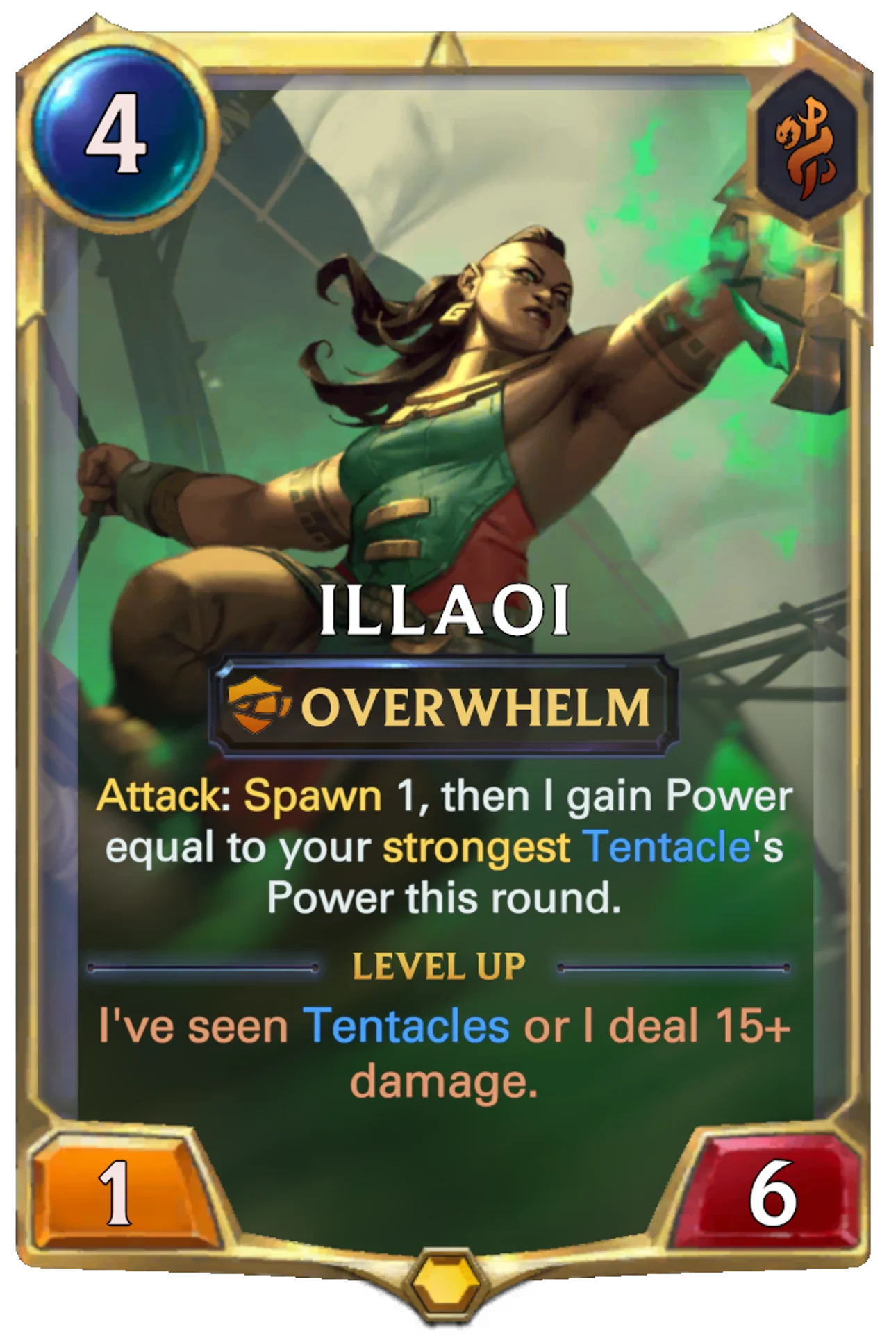 Illaoi in Legends of Runeterra