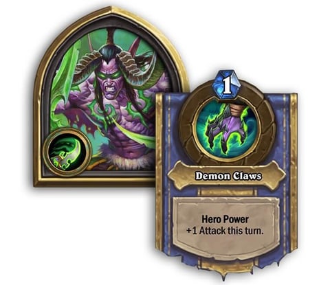 Illidan Stormrage Demon Hunter Hearthstone