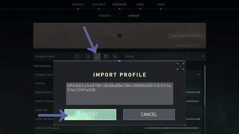 Import Crosshairs Valo Guide