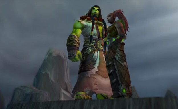 Warcraft heroes In Cataclysm, Thrall also found a mate