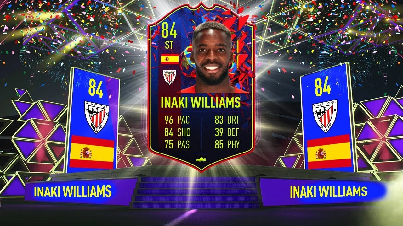 Inaki Williams Record Breaker FIFA 22 SBC Ultimate team