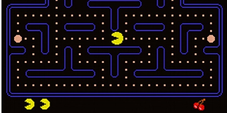 A screenshot from Pac-Man