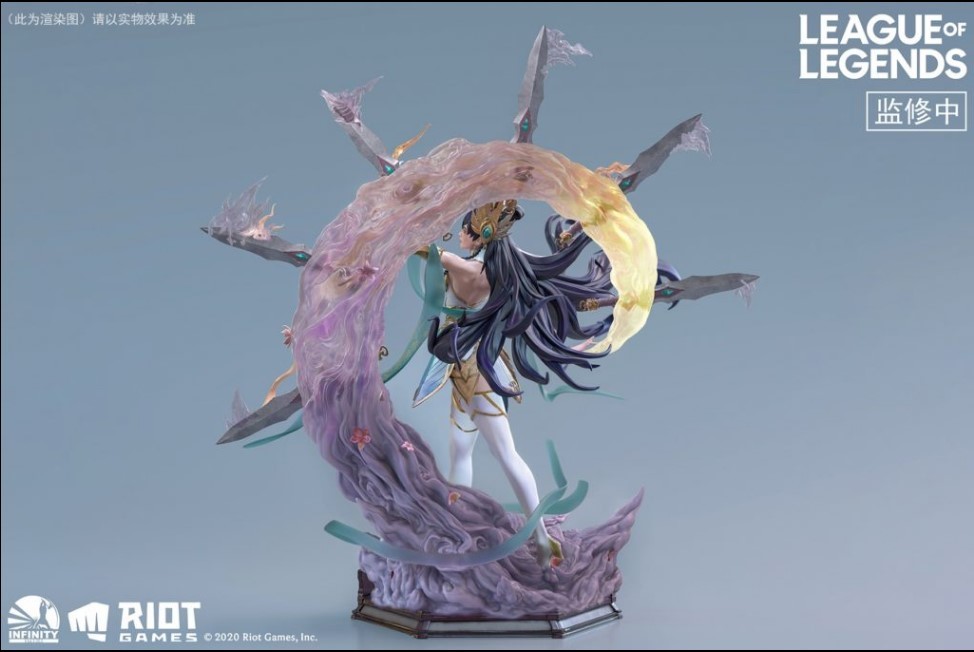 LoL Champion Irelia Divine Sword Statue