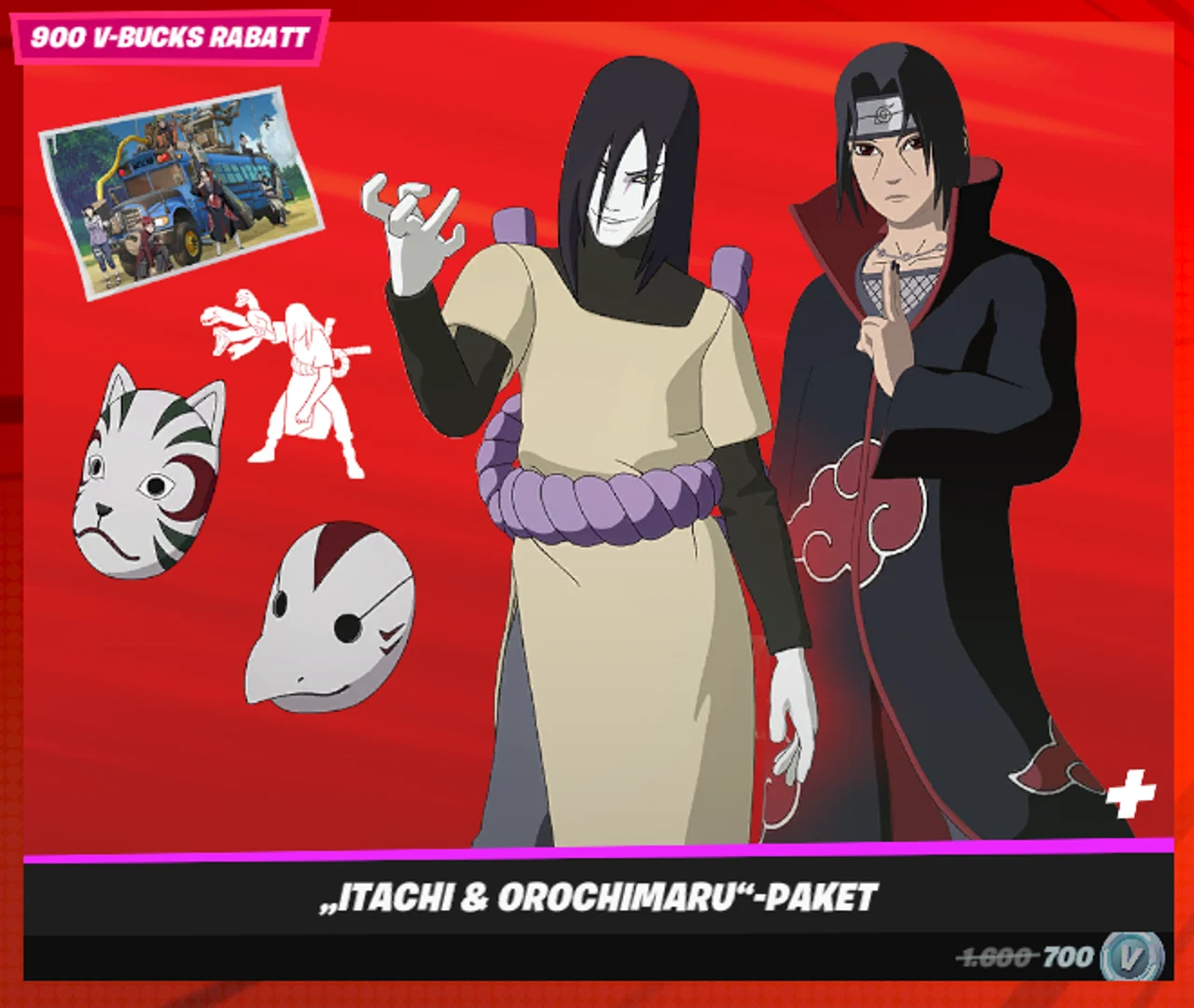 Orochimaru Itachi Paket