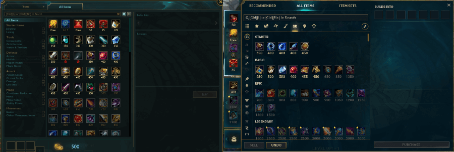 Item UI small