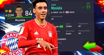 Jamal Musiala FIFA 21 Karriere