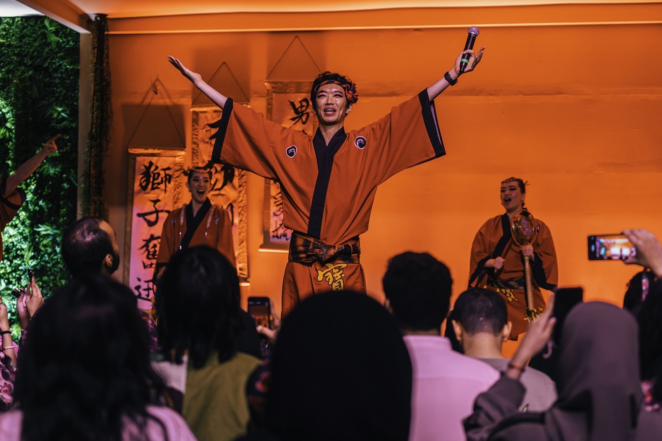 Japamura in Gamers8 traditional music