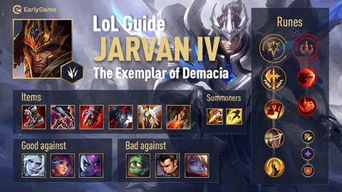 Jarvan IV Champion Build ENG