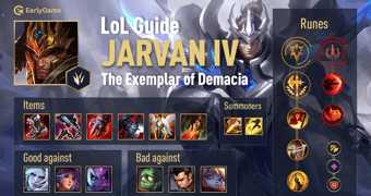 Jarvan IV Champion Build ENG