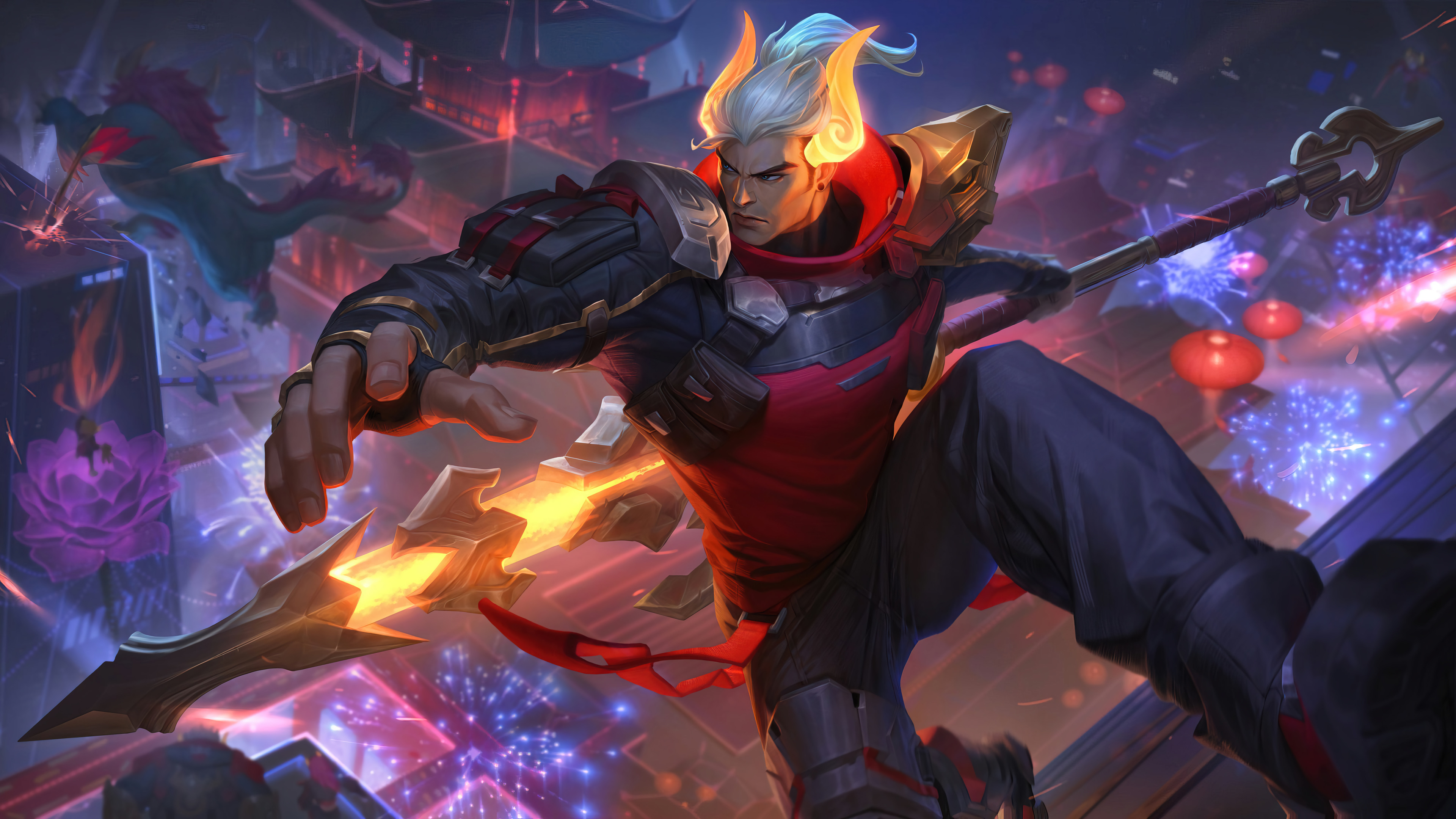 Jarvan IV Lunar Beast Splash