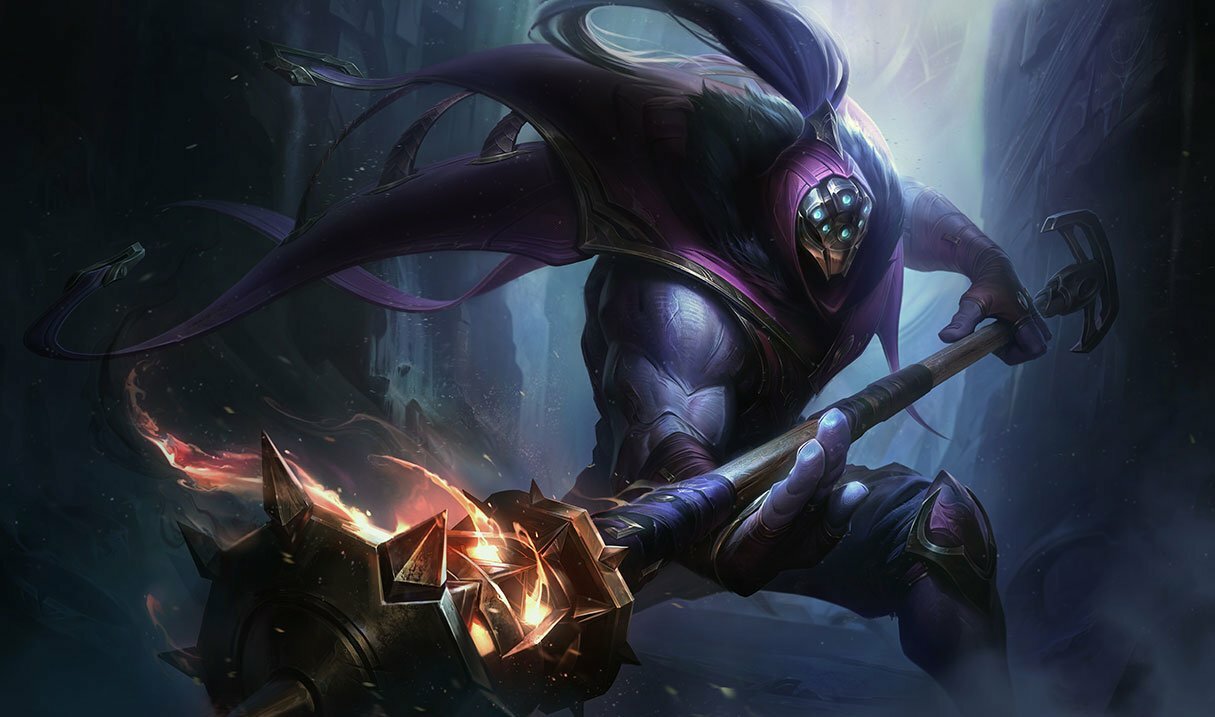 Jax Visual Update New Splash Art