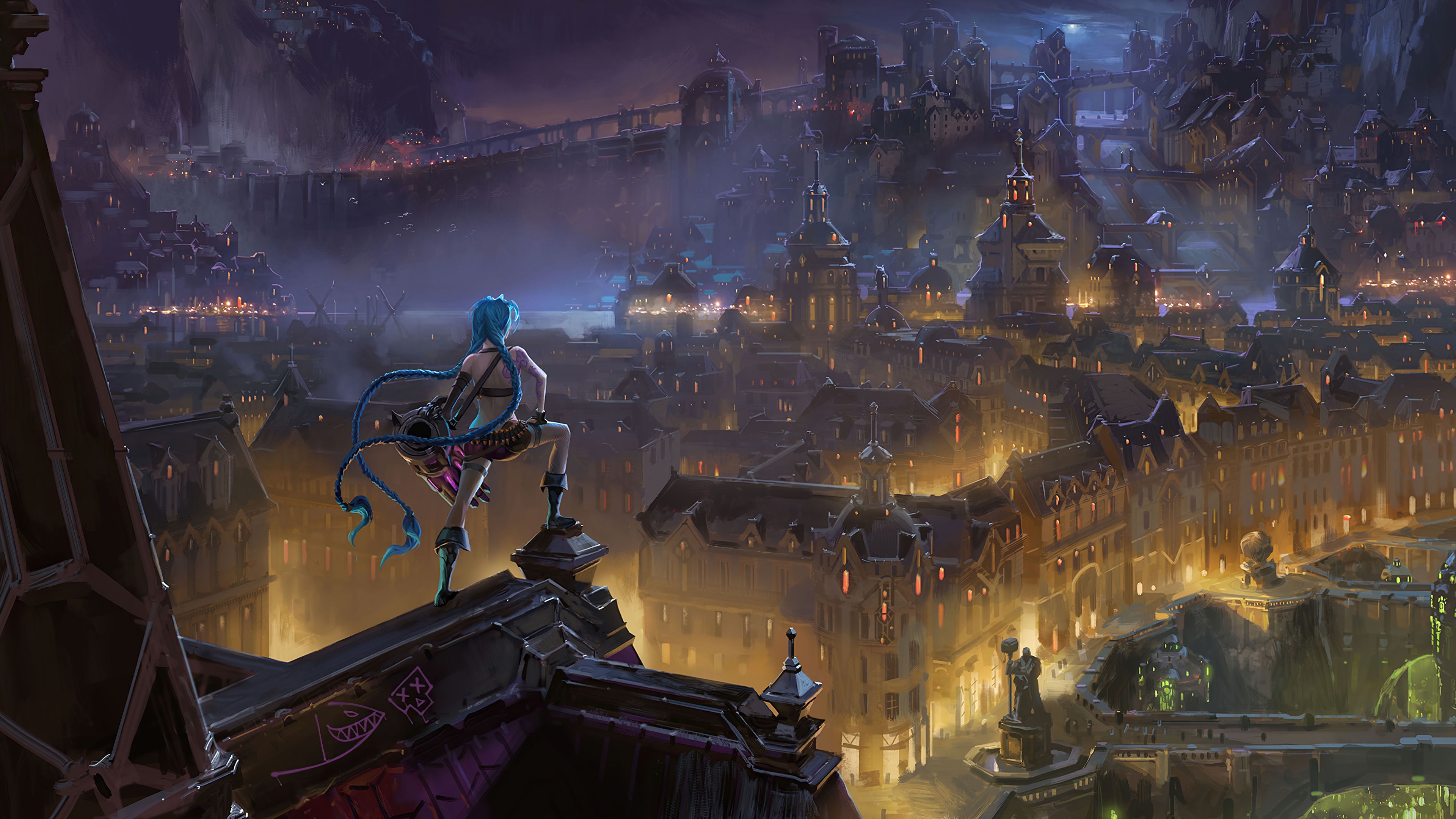 Jinx Piltover and Zaun Lo R