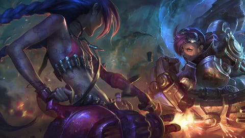 Jinx and Vi Lol