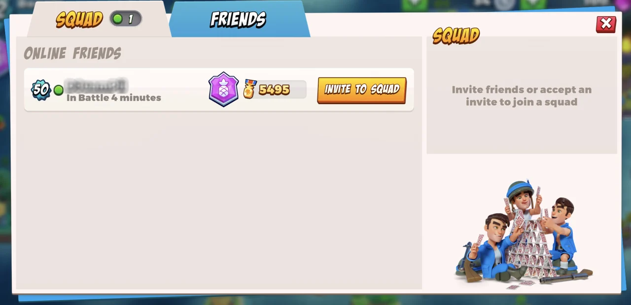 Here is how you can invite friends to your Squad! Boom Beach: Frontlines Space Ape Games