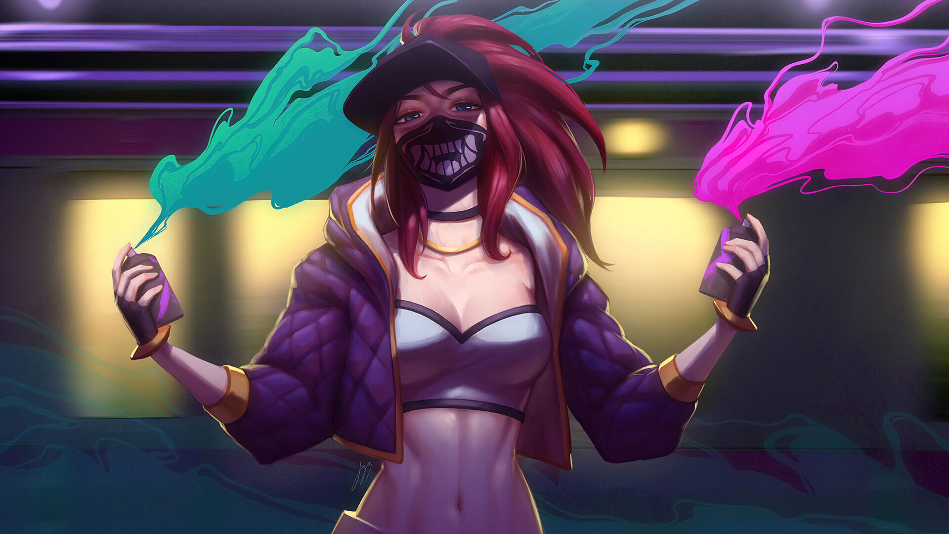 KDA Akali Wallpaper
