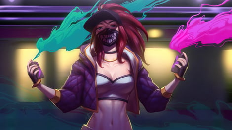 KDA Akali Wallpaper