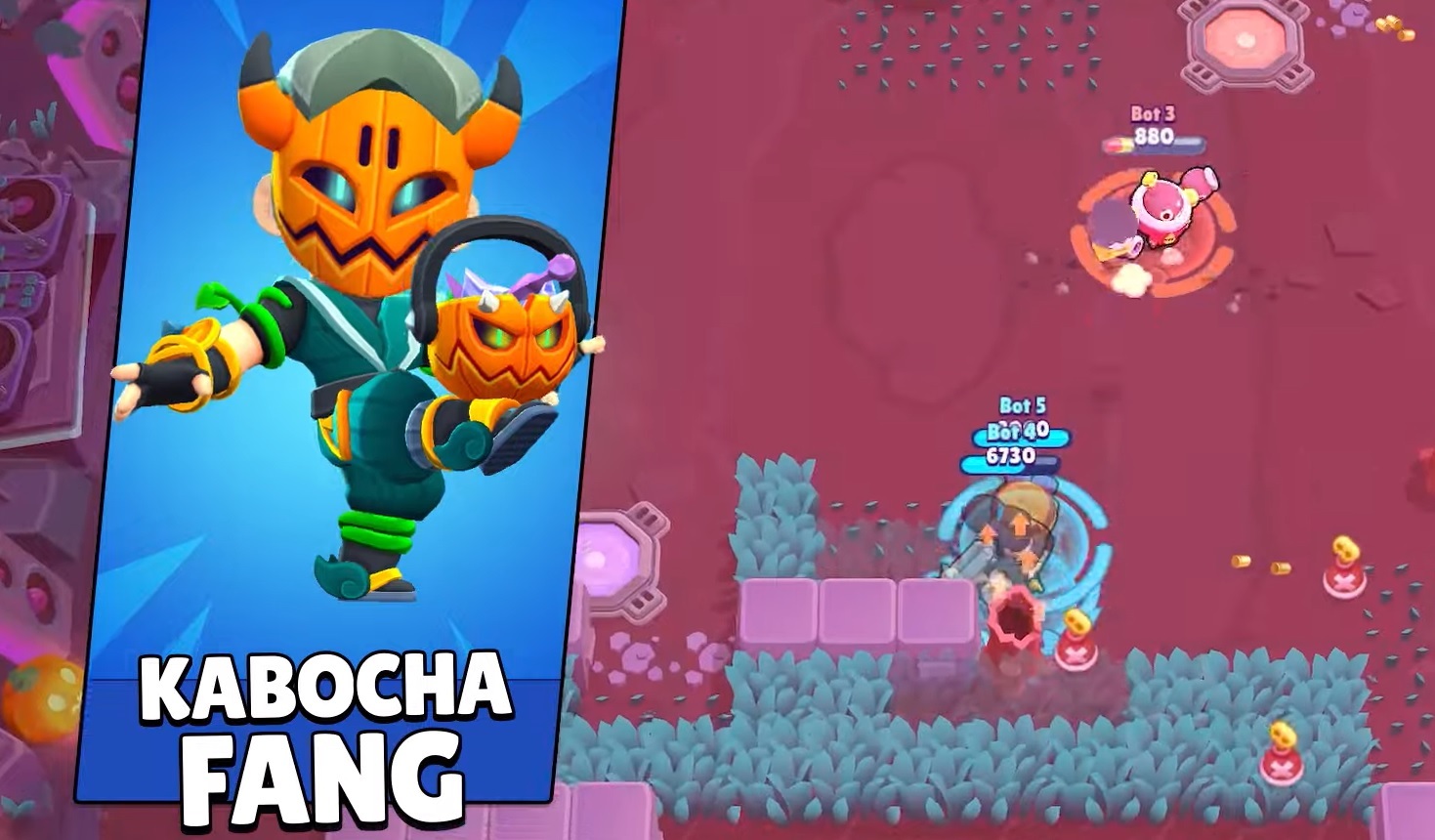 Brawl Stars Season 21 New Skins Kabocha Fang