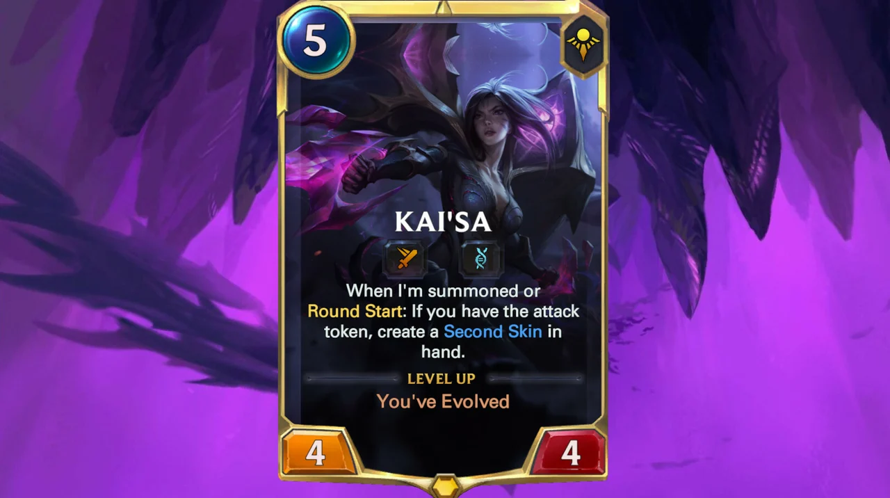 Kai'Sa new Champion Legends of Runeterra Riot Games