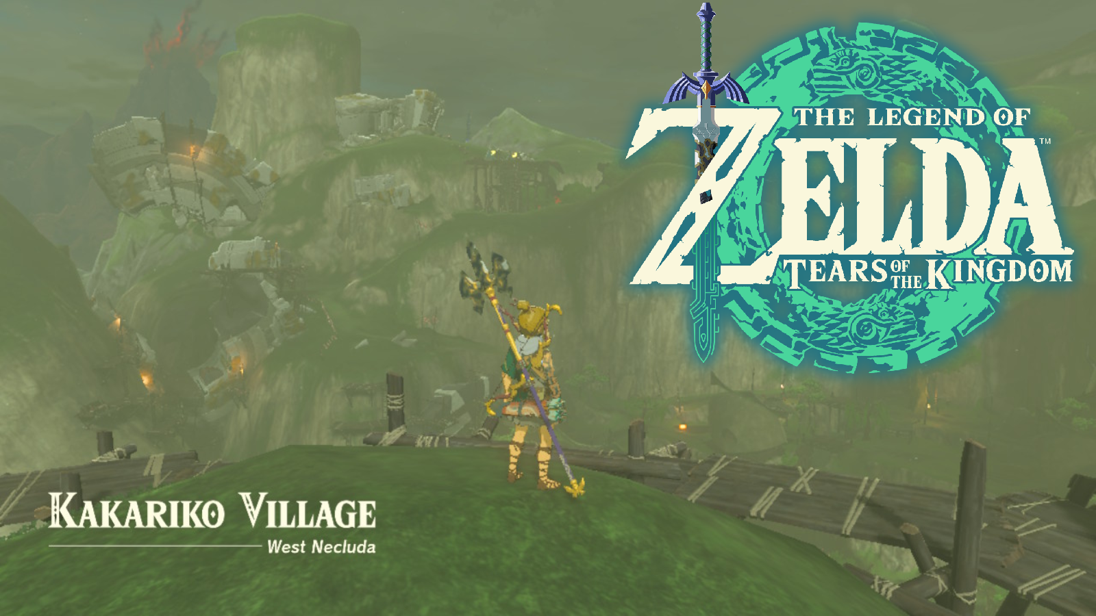 Zelda: Tears of the Kingdom Kakariko Village in West Neculda