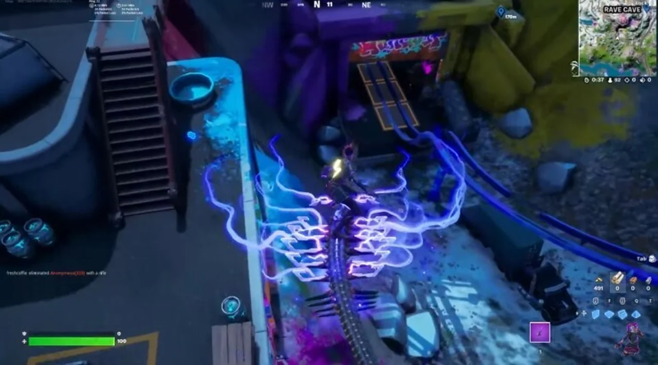 Fortnite Season 3 baller locations rave cave