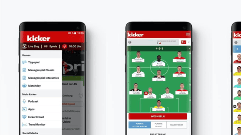 Kicker Managerspiel Interactive