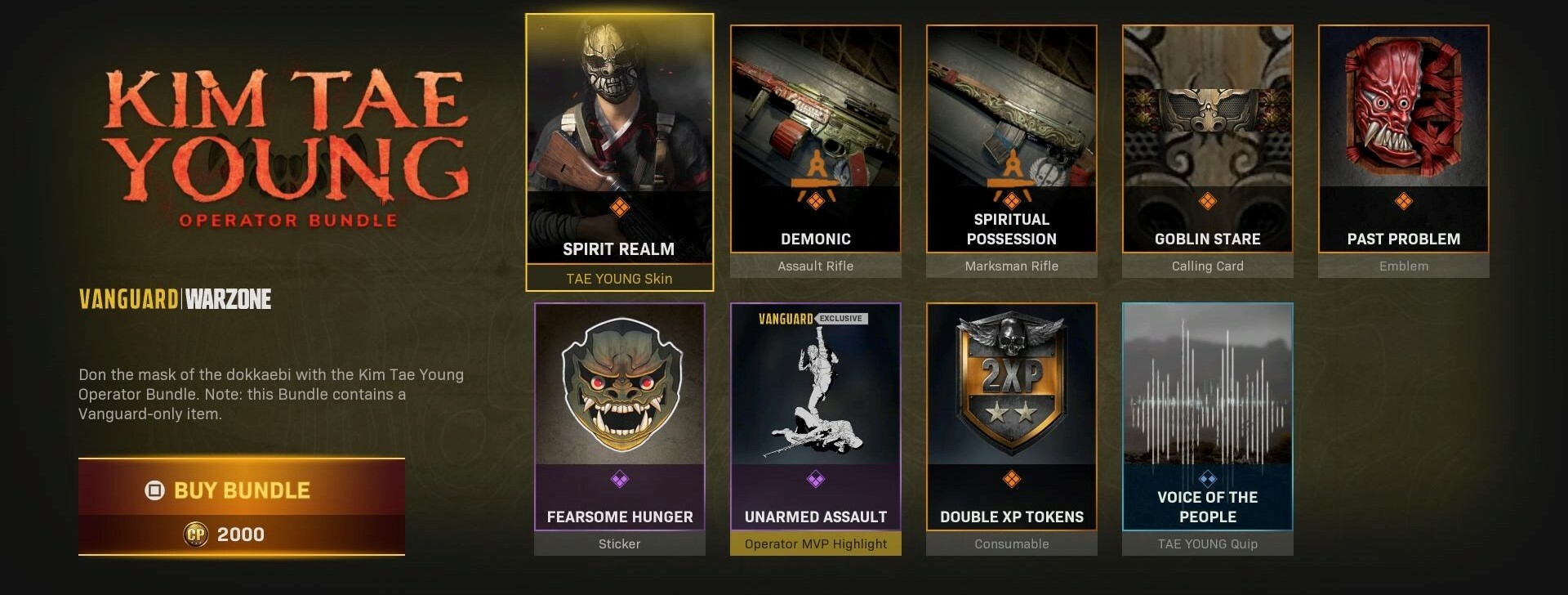Kim Tae Young Operator Bundle