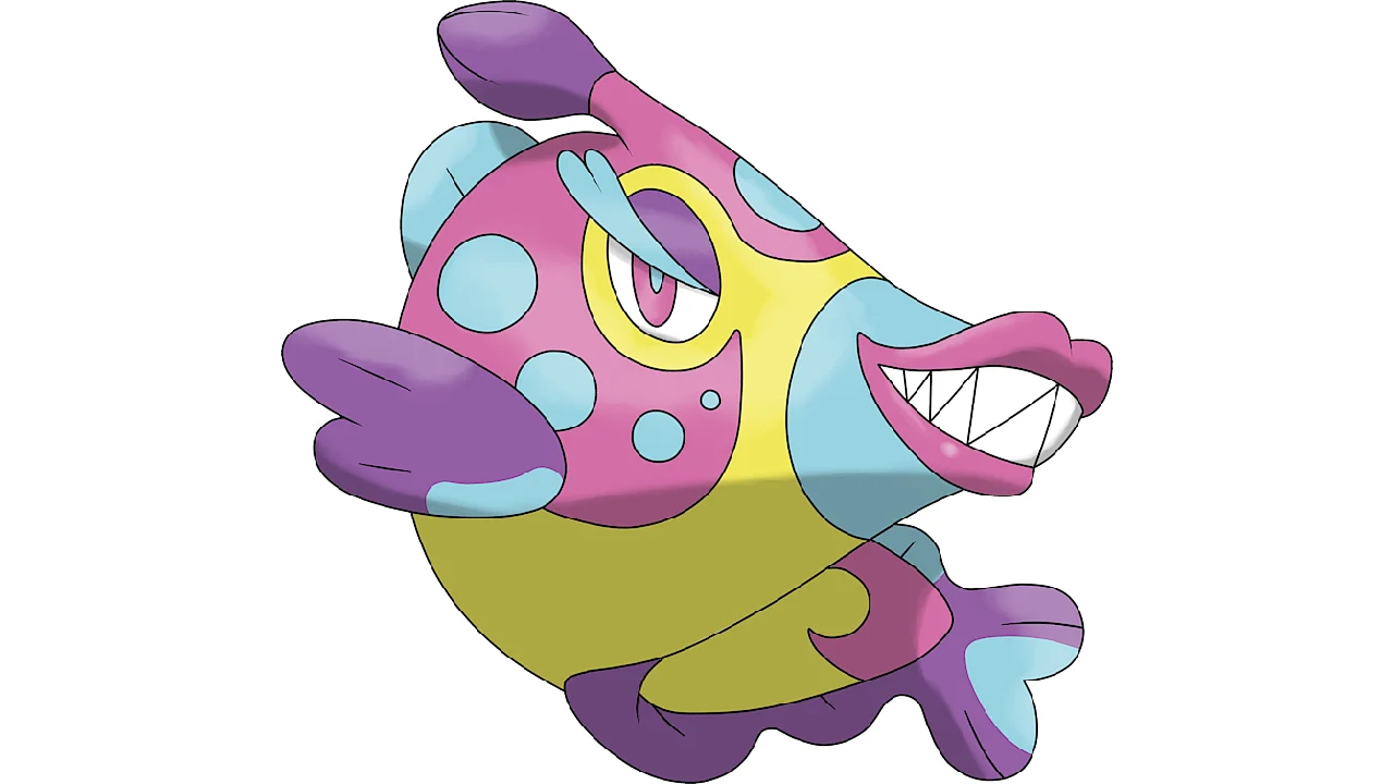 Bruxish ugly Pokémon