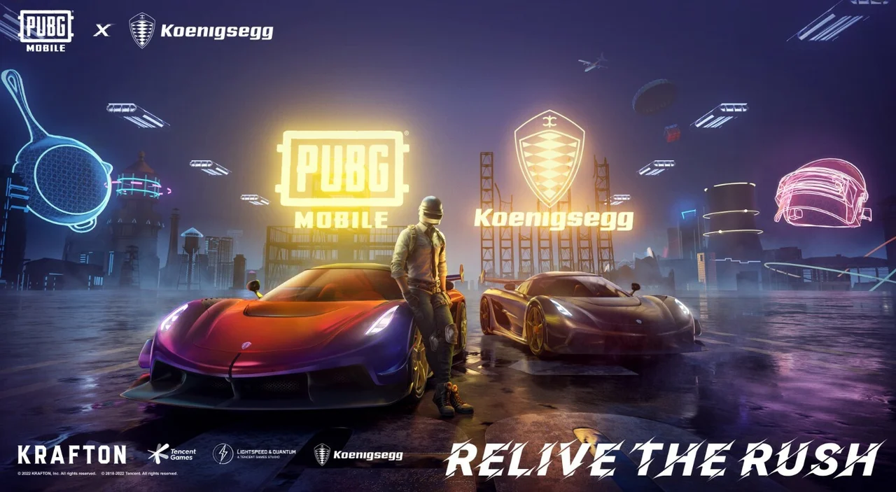 Pubg mobile Koenigsegg