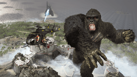 Kong Helicopter Fight 2