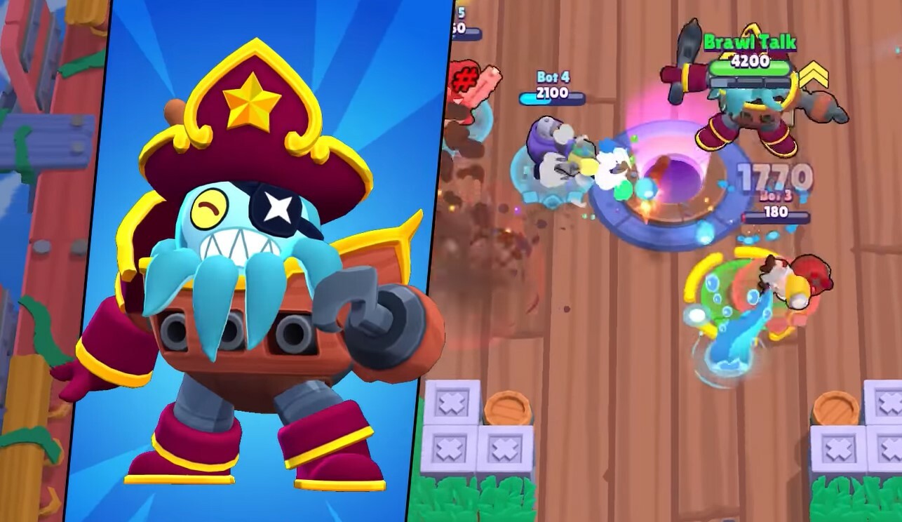 Brawl Stars Season 19 Skins Cosmetics Cost How To Get Supercell Kraken Surge skin