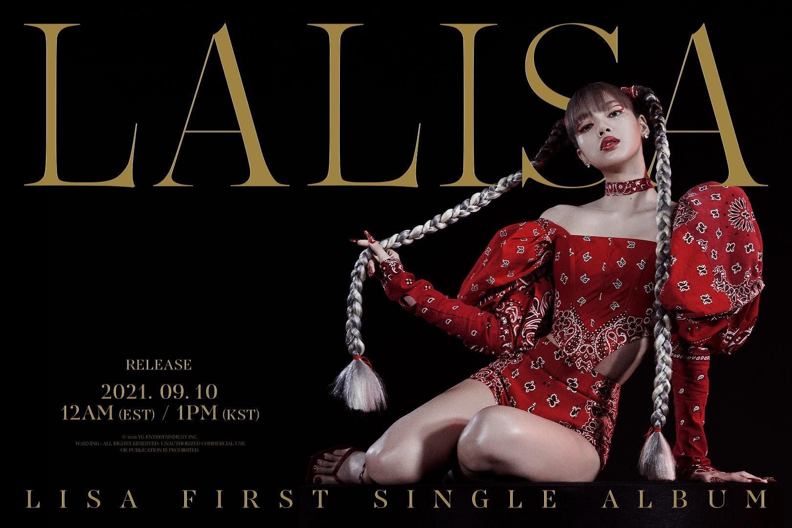 LALISA SOLO ALBUM
